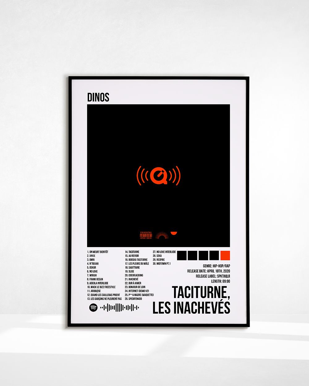 TACITURNE, LES INACHEVÉS