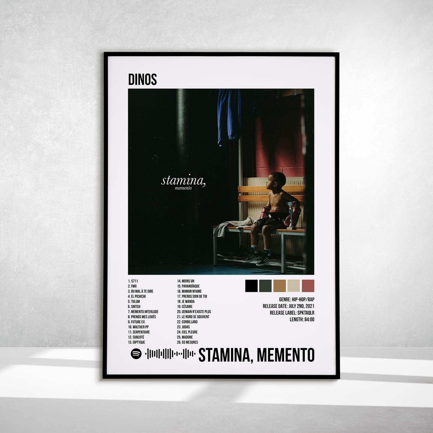 Stamina, Memento