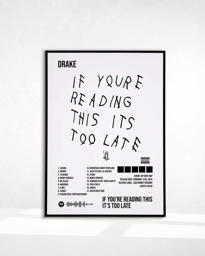 IF YOU'RE READING THIS IT'S TOO LATE
