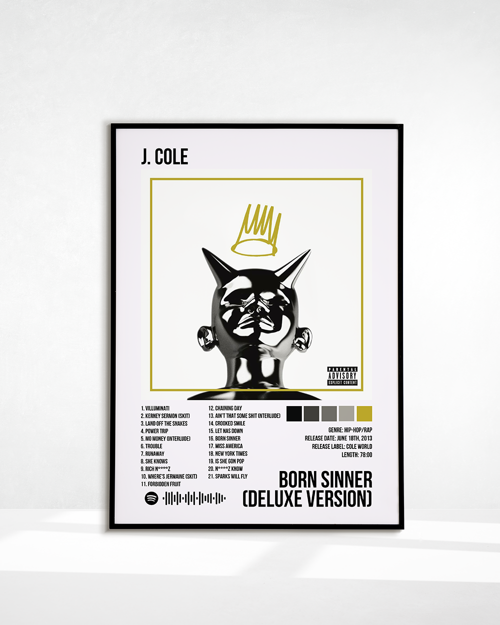 BORN SINNER (DELUXE VERSION)
