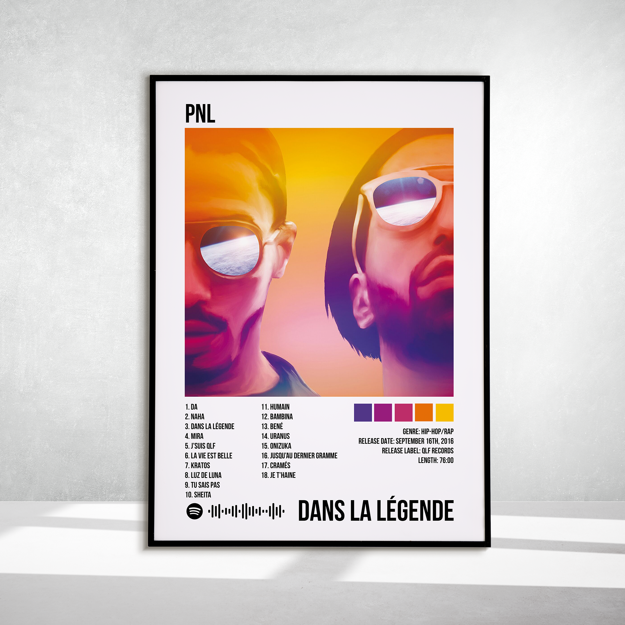 Dans la légende